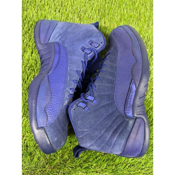 Size 9 - Nike Air Jordan XII 12 Deep Royal 2016 Retro 130690-400 - Picture 6 of 9